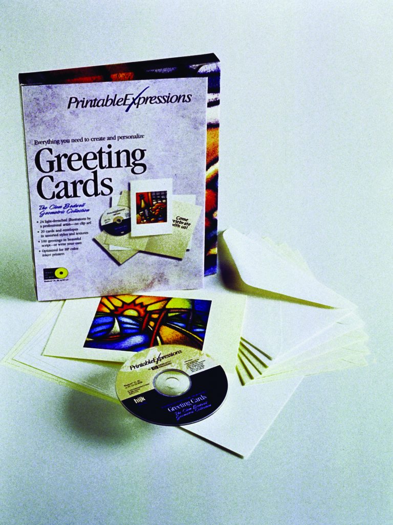 The Printable Expressions kit for creating personalized greeting cards.