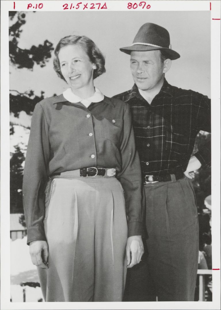 Photo of Bill and Flora Hewlett taken in 1960.