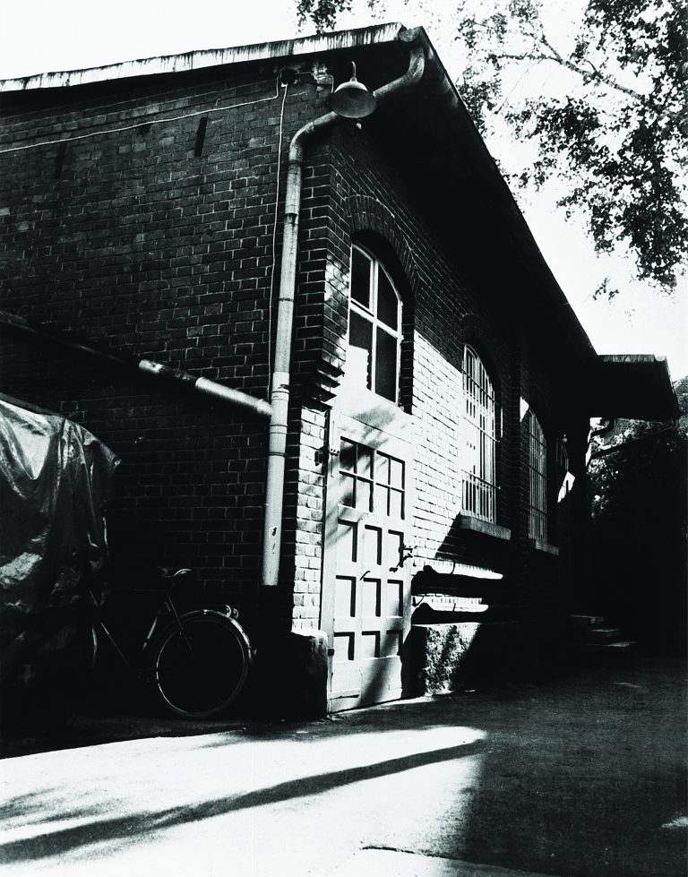 Exterior photo of the Hewlett-Packard manufacturing plant in Boblingen, Germany, in 1959.