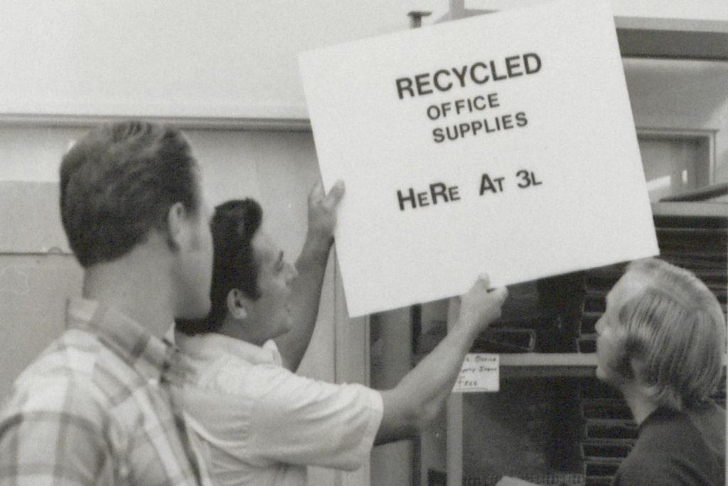 HP's First Internal Recycling Program - HP History