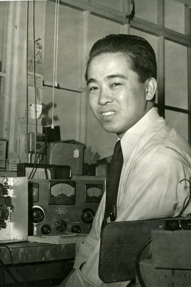 Photo of Art Fong, the earliest known Asian-American engineer to work for a Silicon Valley tech company.